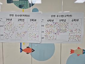 학교급식 잔반우수반 선정